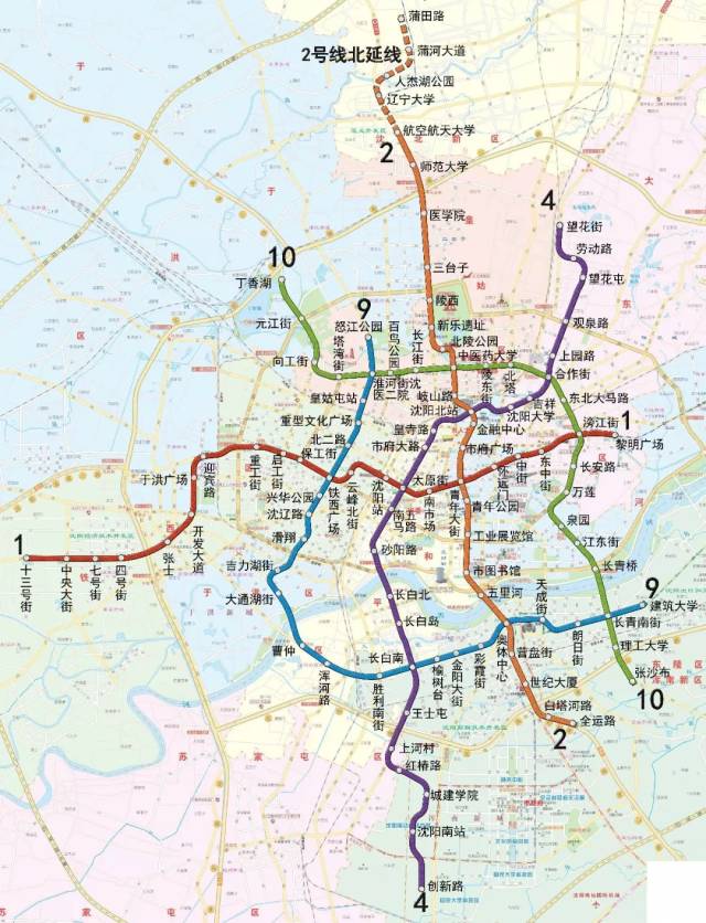 沈阳地铁12号线最新线路图，城市脉络的新延伸